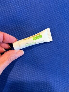 Goldfaden MD Bright Eyes Eye Gel - White Tube with Green Accents